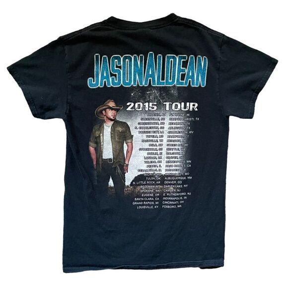 Gildan Tops - JASON ALDEAN 2015 TOUR T-shirt Size Small